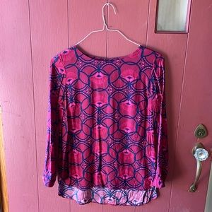 Silky Pink Blouse M/L